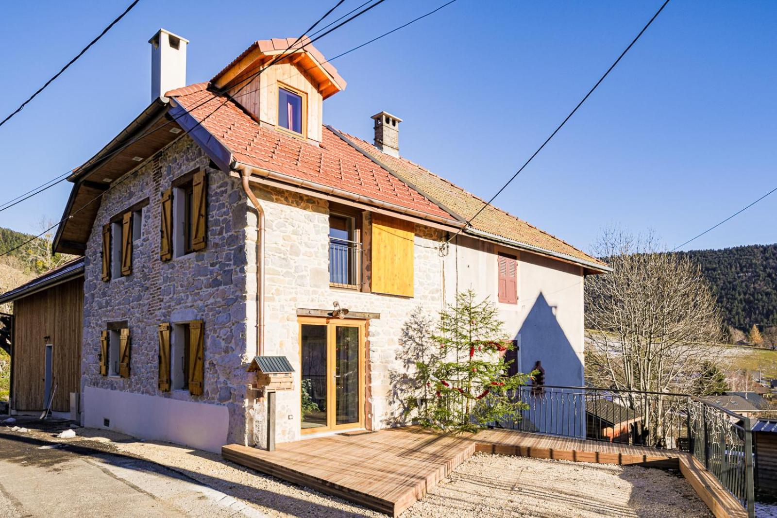 Вилла L'Authentique Le Sappey-en-Chartreuse Экстерьер фото