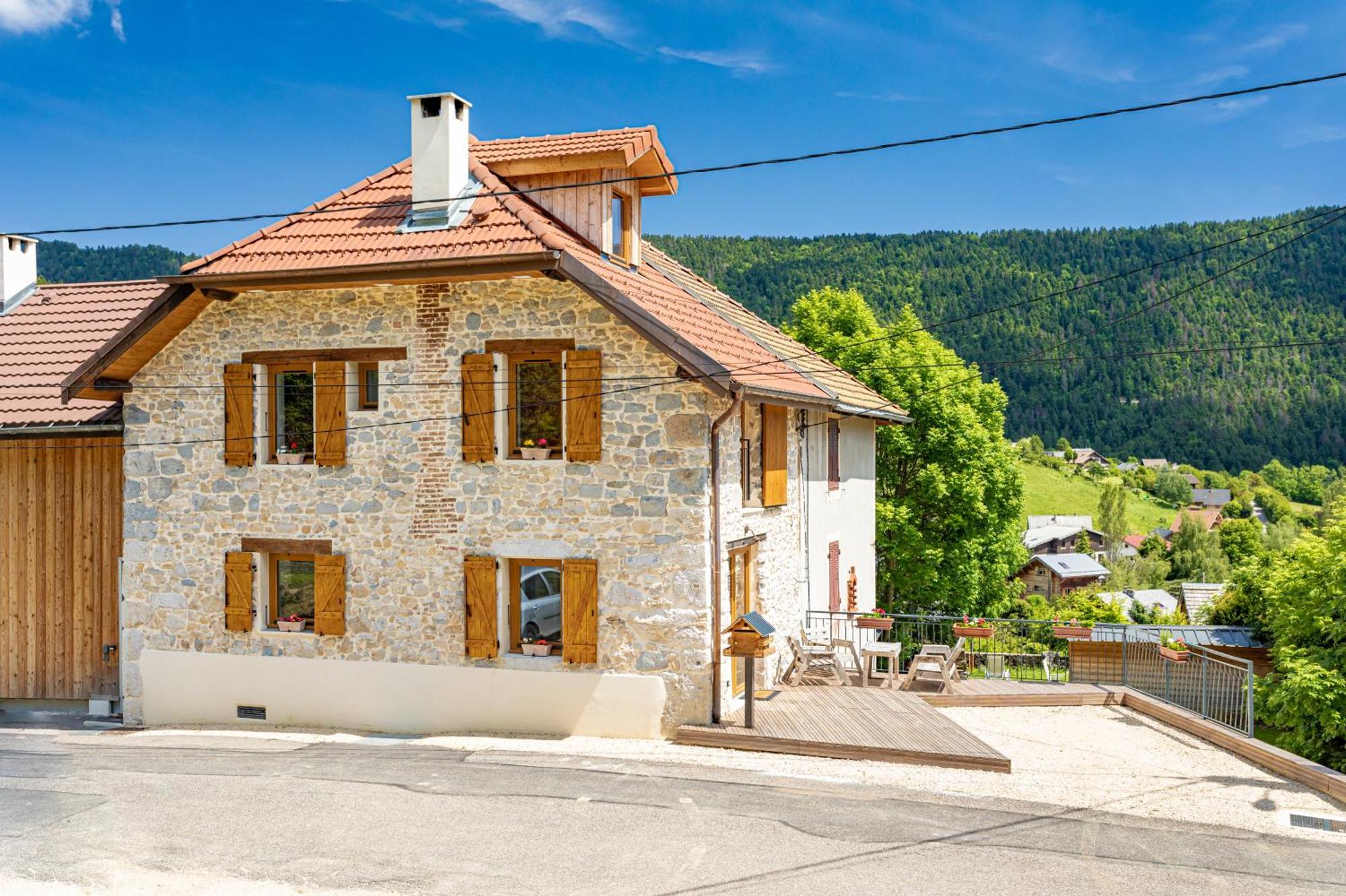 Вилла L'Authentique Le Sappey-en-Chartreuse Экстерьер фото