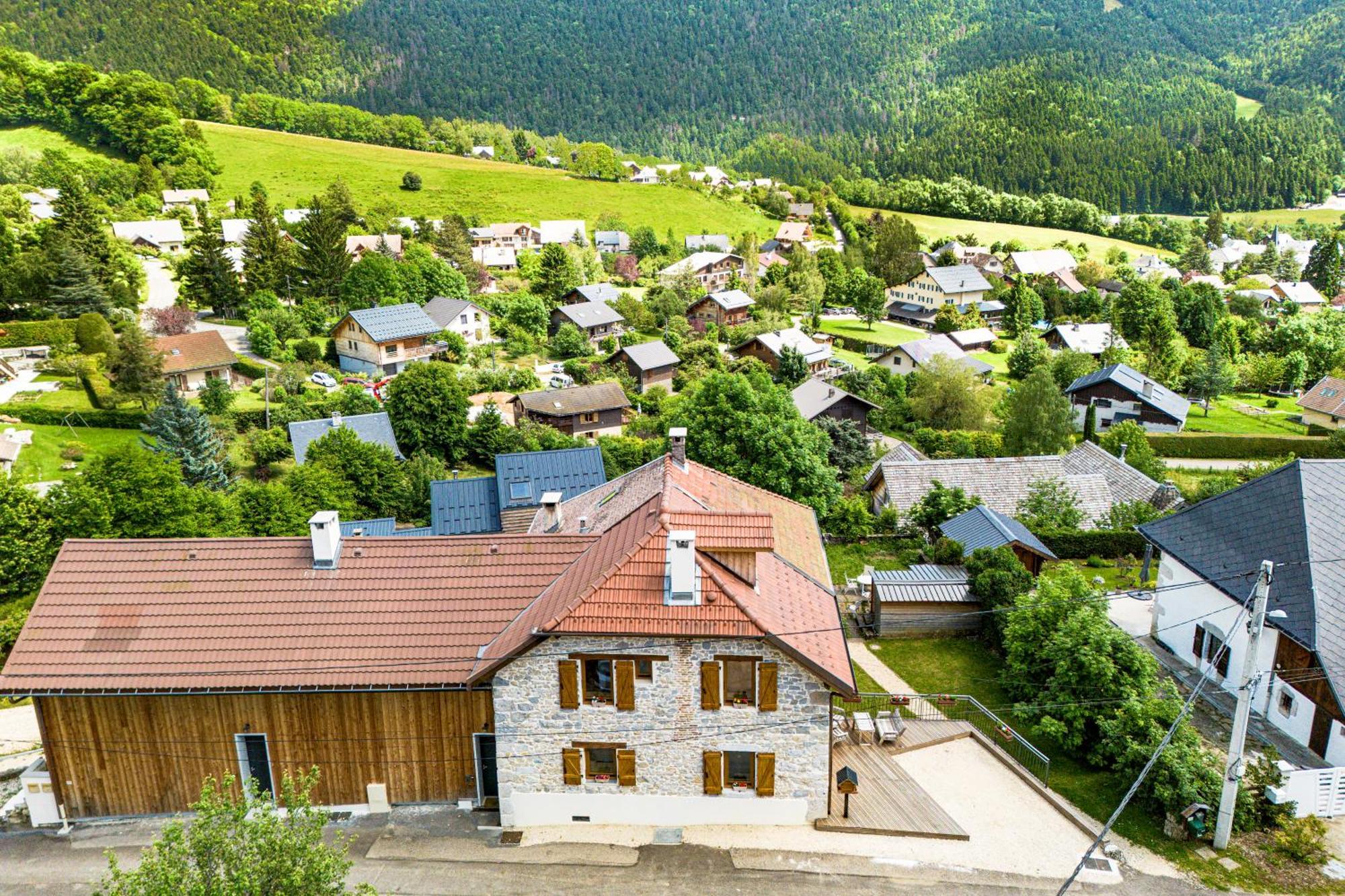 Вилла L'Authentique Le Sappey-en-Chartreuse Экстерьер фото